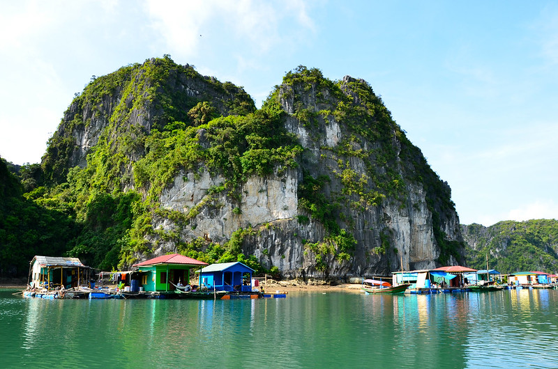 Cong Dam fishing village
